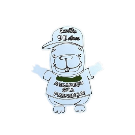 Imã capivara lembranças